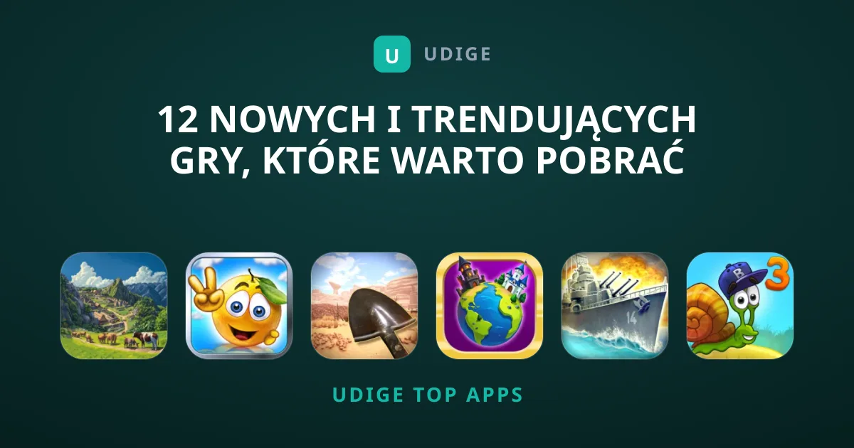 12 Nowych i Trendujących Gry, Które Warto Pobrać